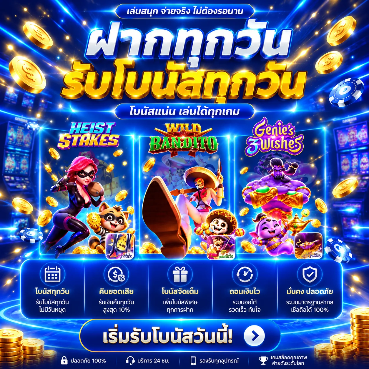 ภาพโบนัสฝากและเกมยอดนิยมบน sexybar789